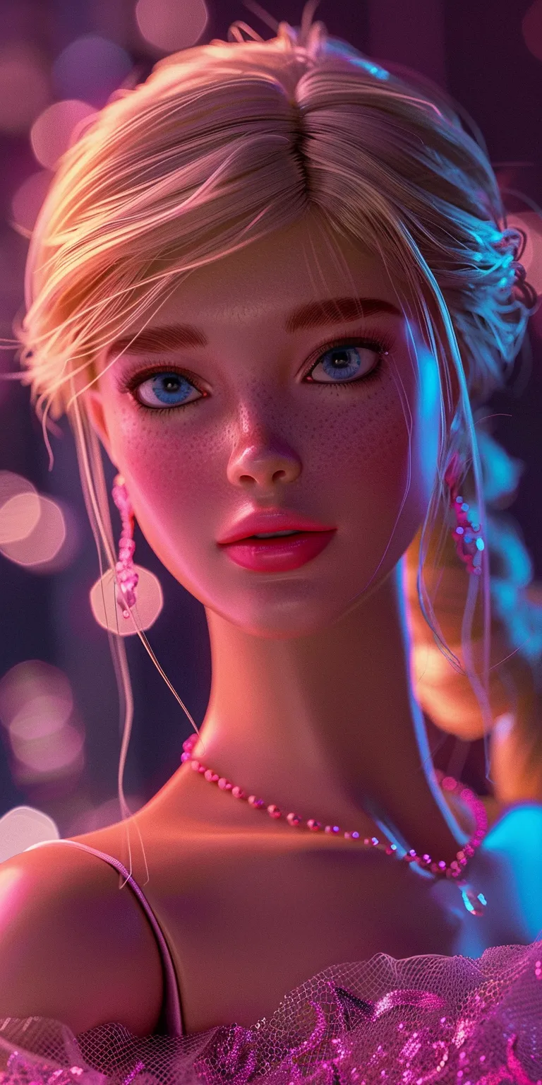 barbie wallpaper 4k, style, 4K  1:2