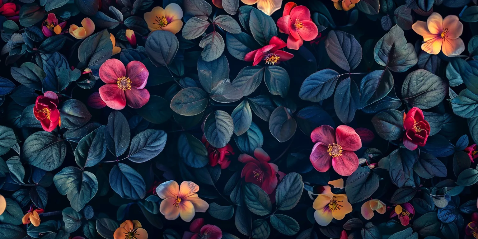 floral background floral, wall, botanical, amoled, flowers