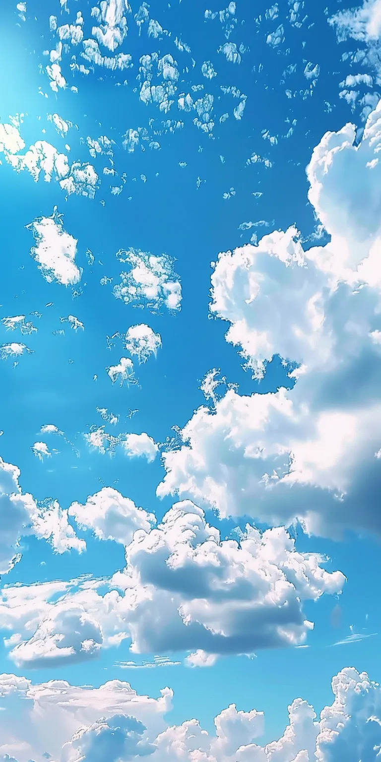 sky background, wallpaper style, 4K  1:2