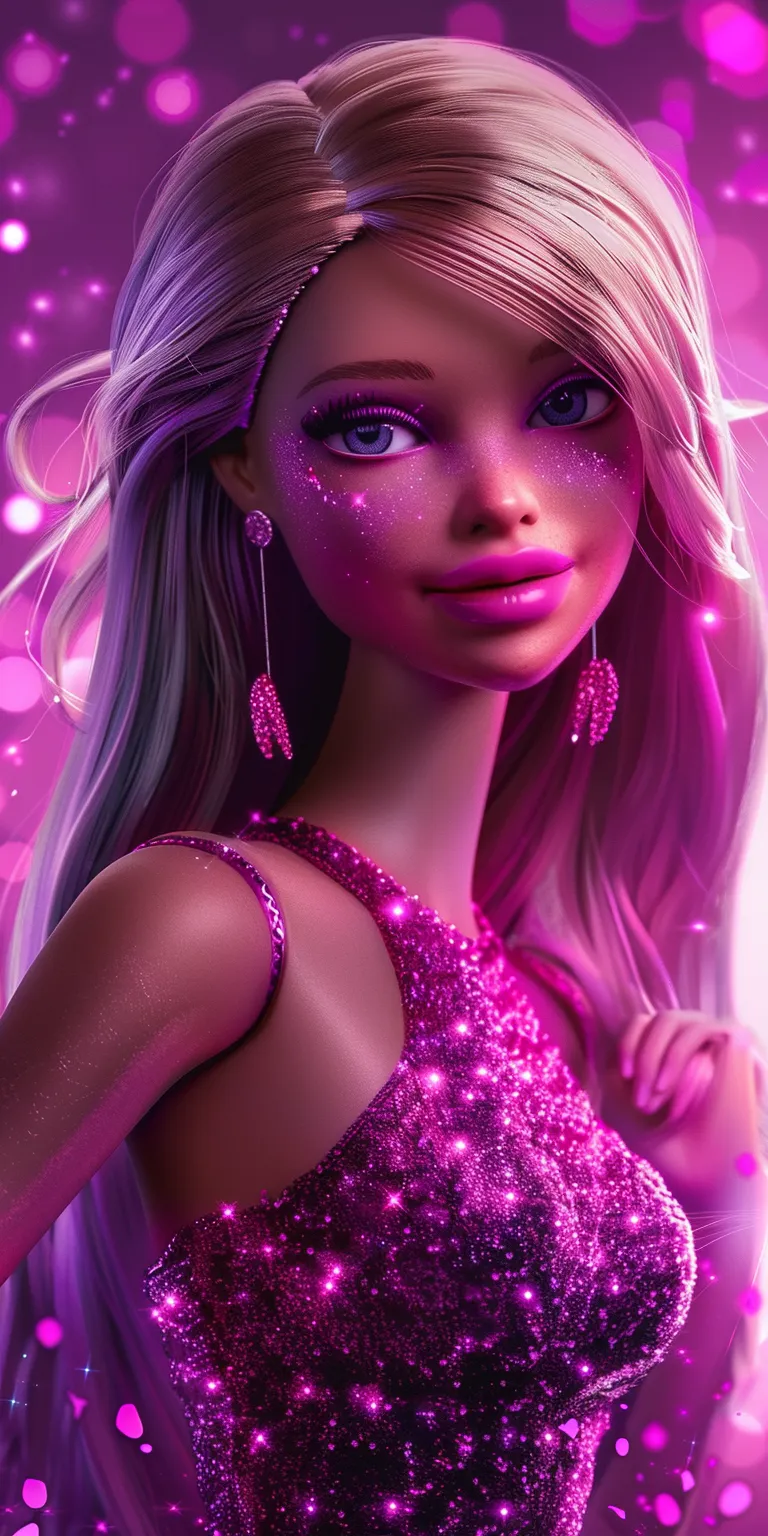 barbie wallpaper, wallpaper style, 4K  1:2