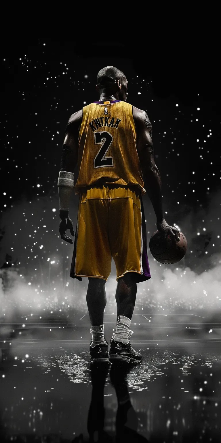 kobe bryant wallpaper, style, 4K  1:2