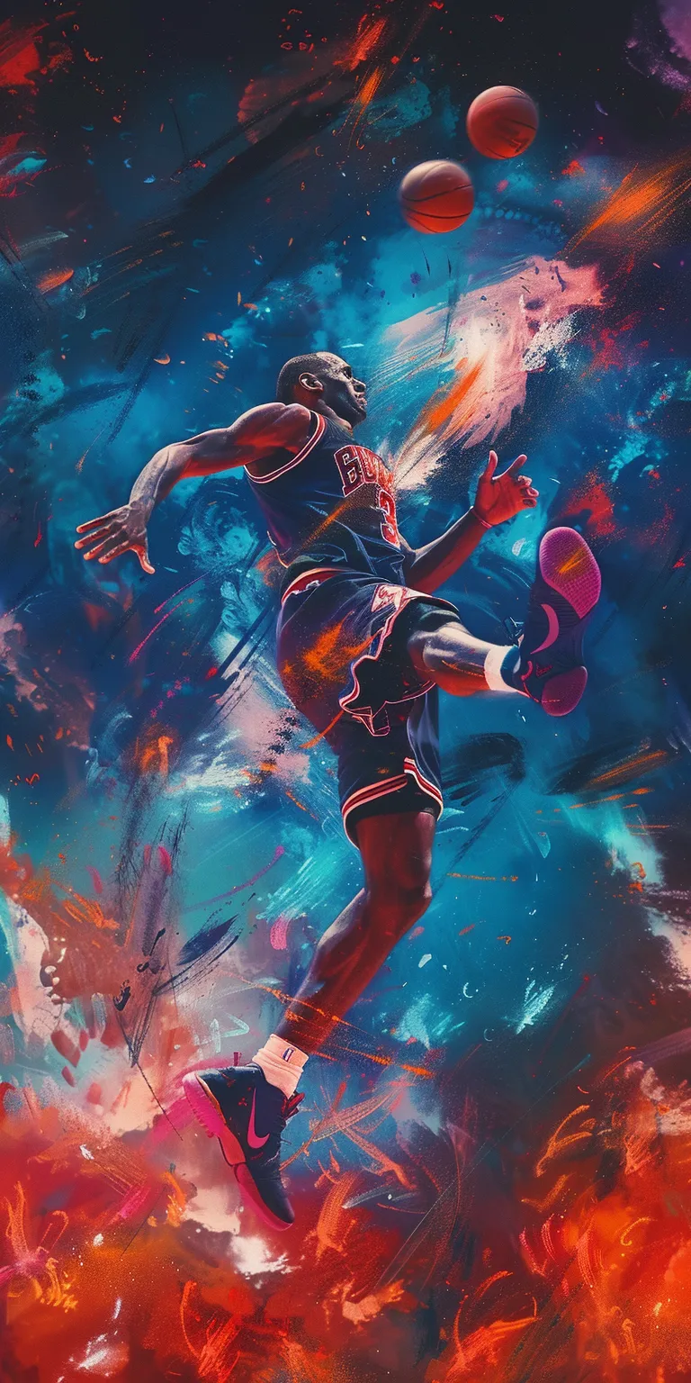 michael jordan wallpaper, wallpaper style, 4K  1:2