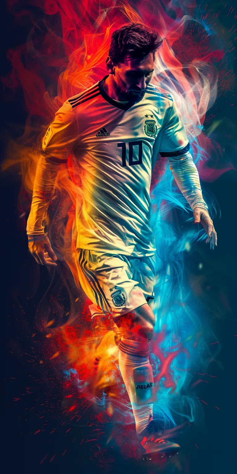 messi wallpapers for iphone, wallpaper style, 4K  1:2