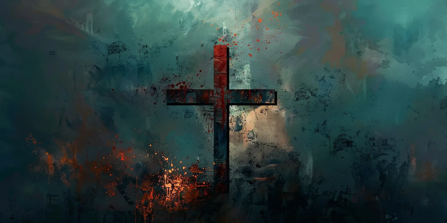 cross wallpaper, wallpaper style, 4K  2:1