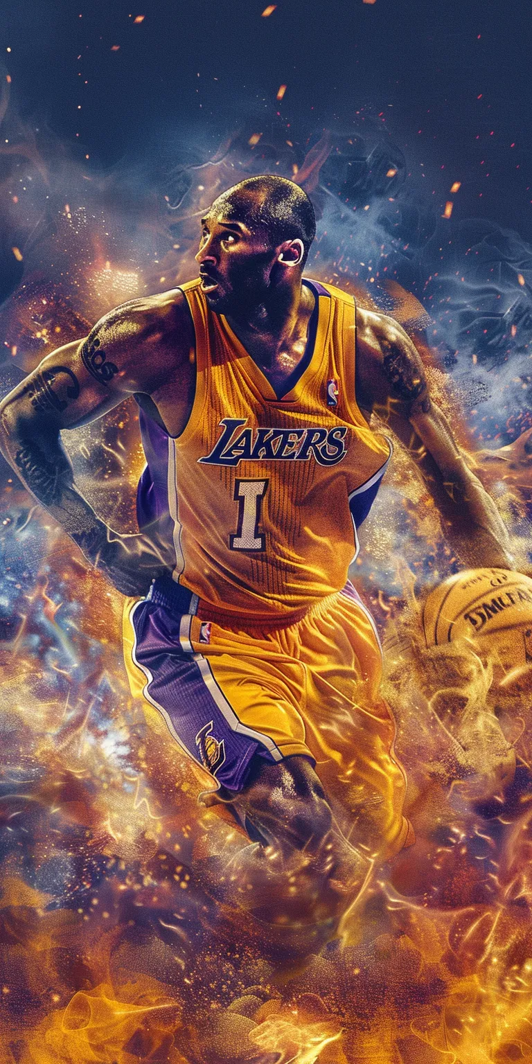 kobe bryant wallpaper iphone, style, 4K  1:2