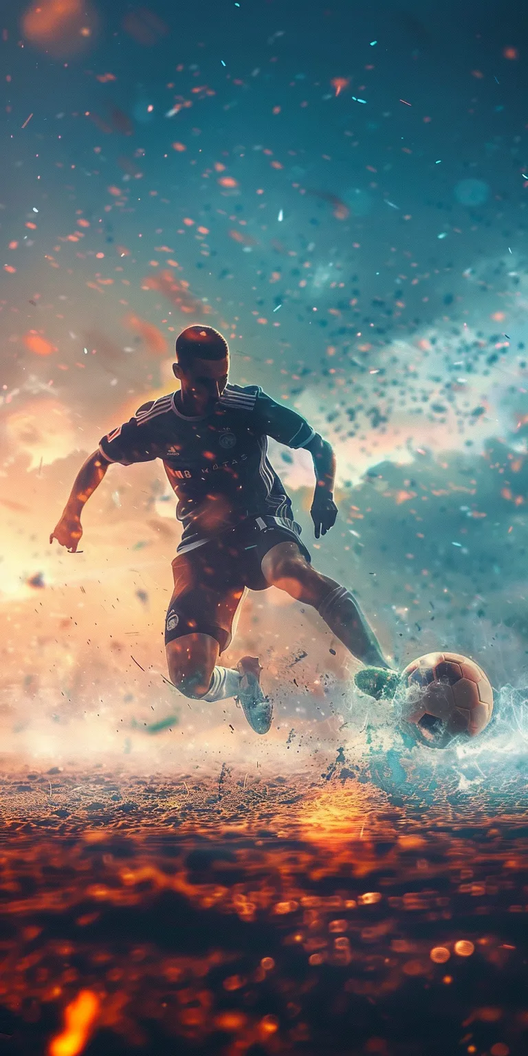 soccer wallpaper 4k, style, 4K  1:2