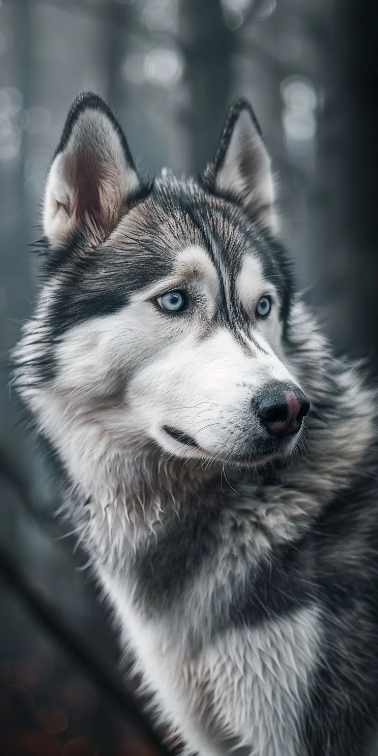 dog wallpaper, wallpaper style, 4K  1:2