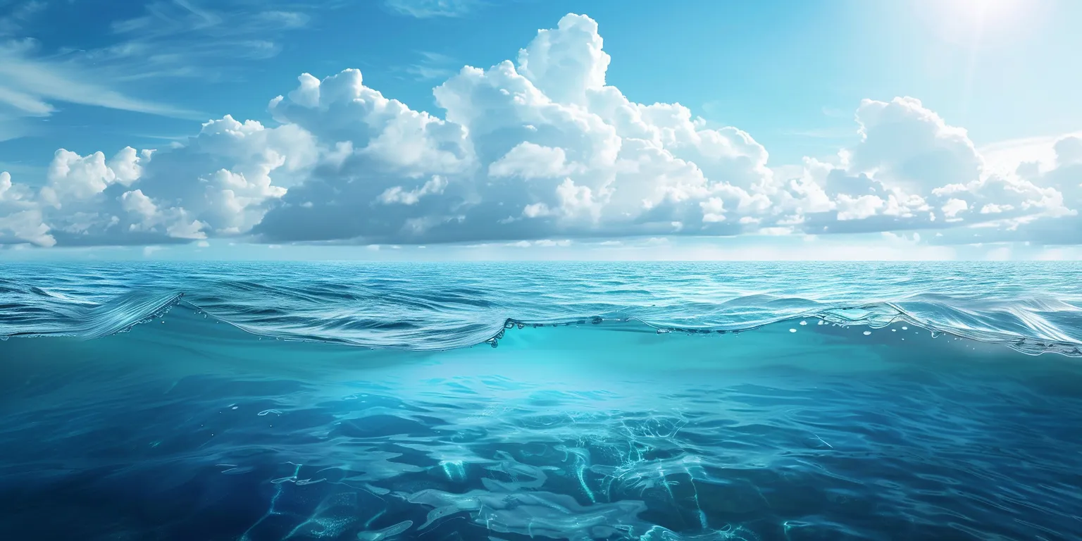 ocean background sea, ocean, 3840x1080, water