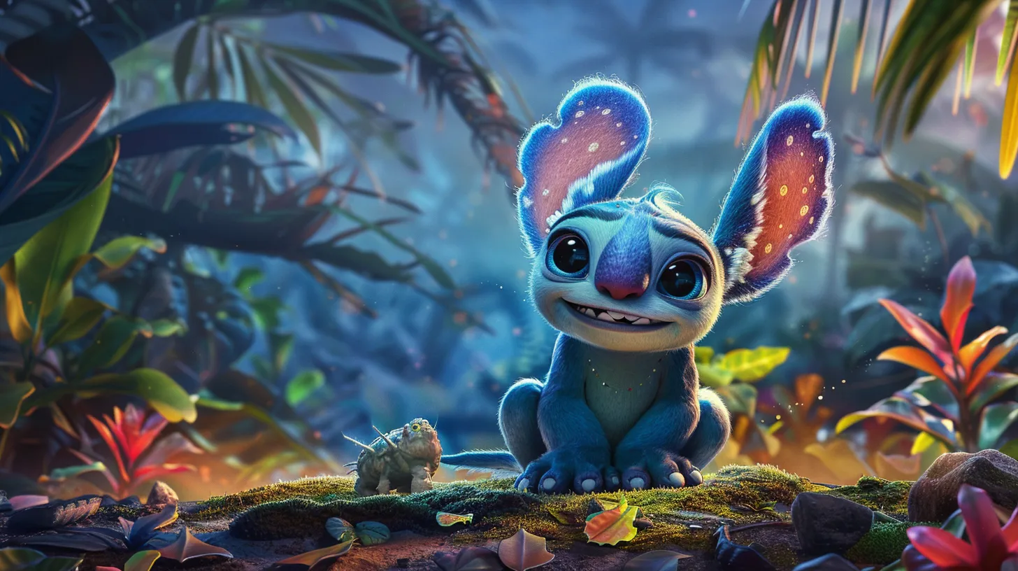 stitch wallpapers for iphone, wallpaper style, 4K  16:9