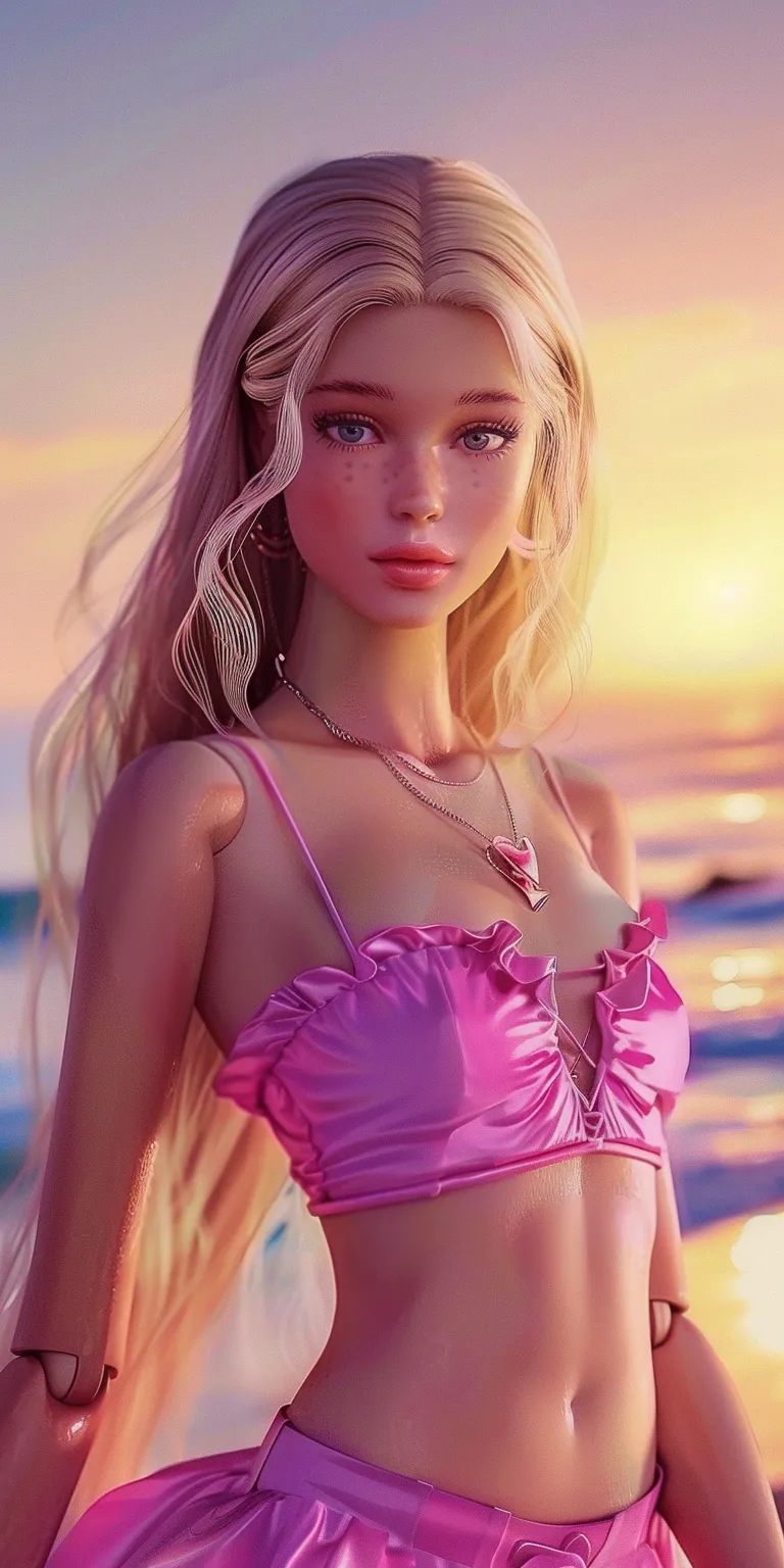 barbie wallpaper, wallpaper style, 4K  1:2