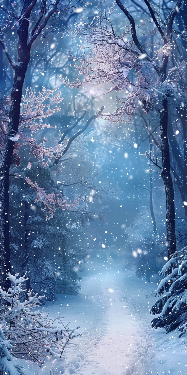 winter background images, wallpaper style, 4K  1:2