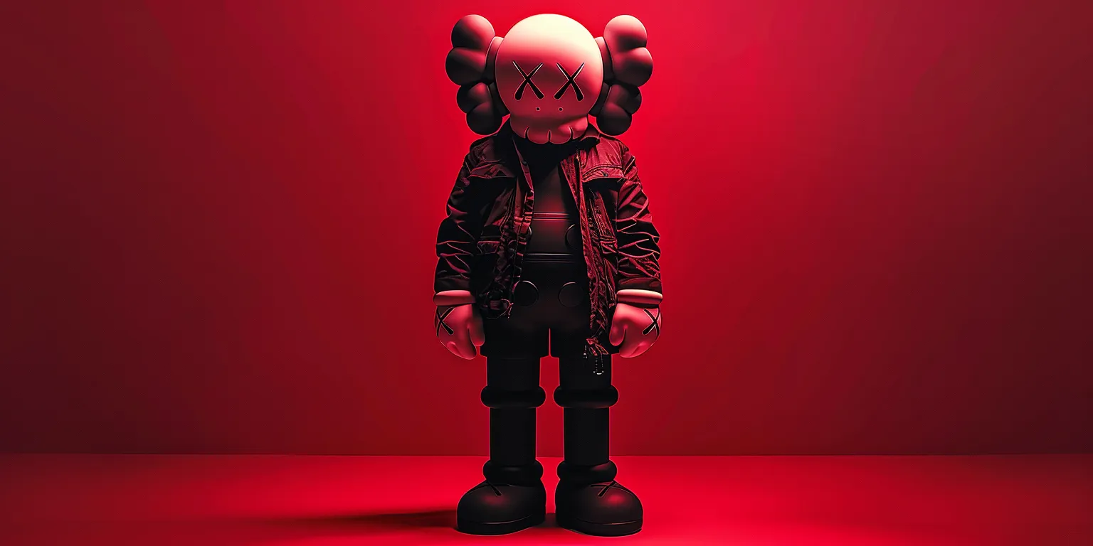 kaws wallpapers iphone, wallpaper style, 4K  2:1