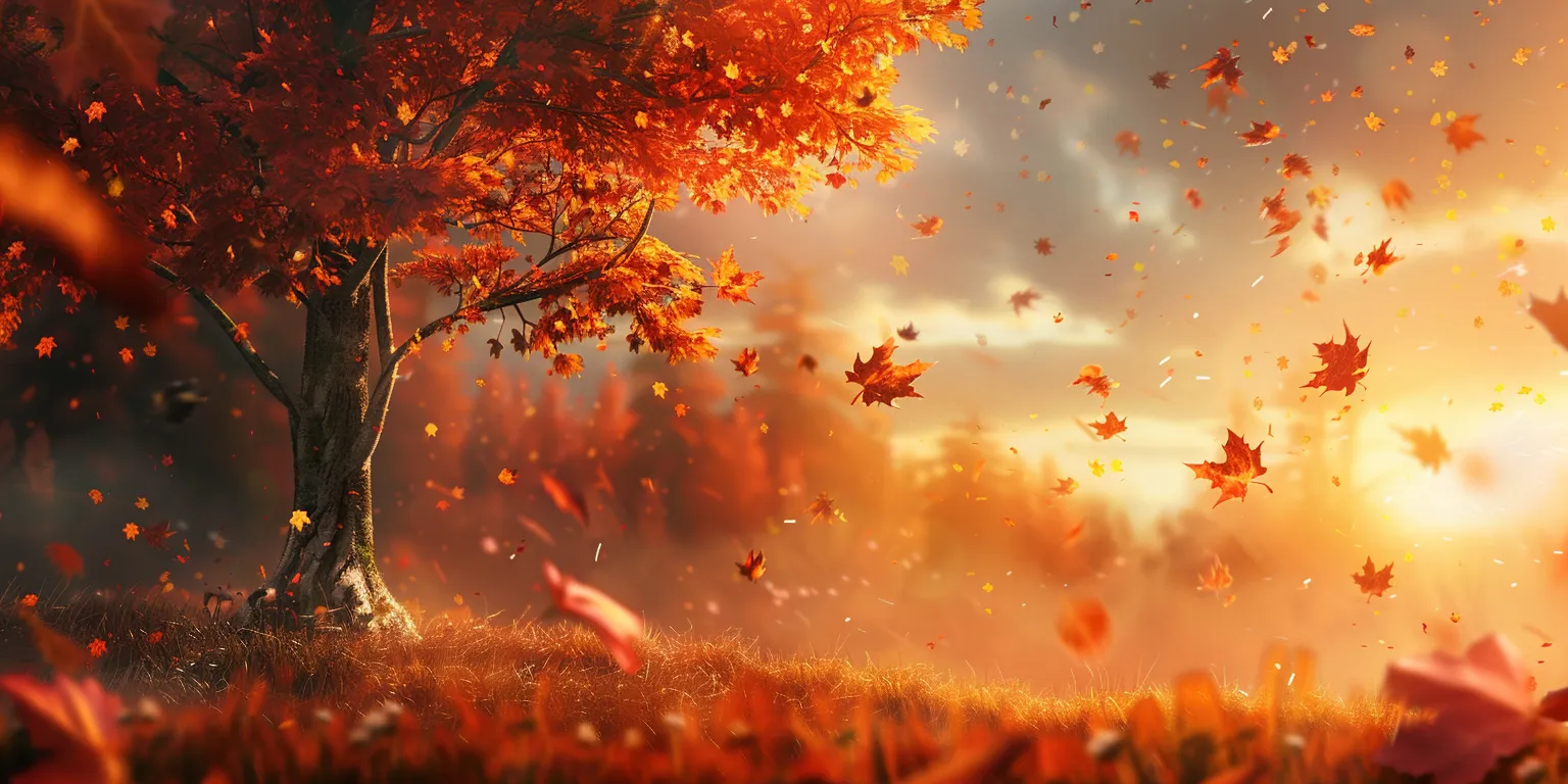 fall wallpapers, wallpaper style, 4K  2:1