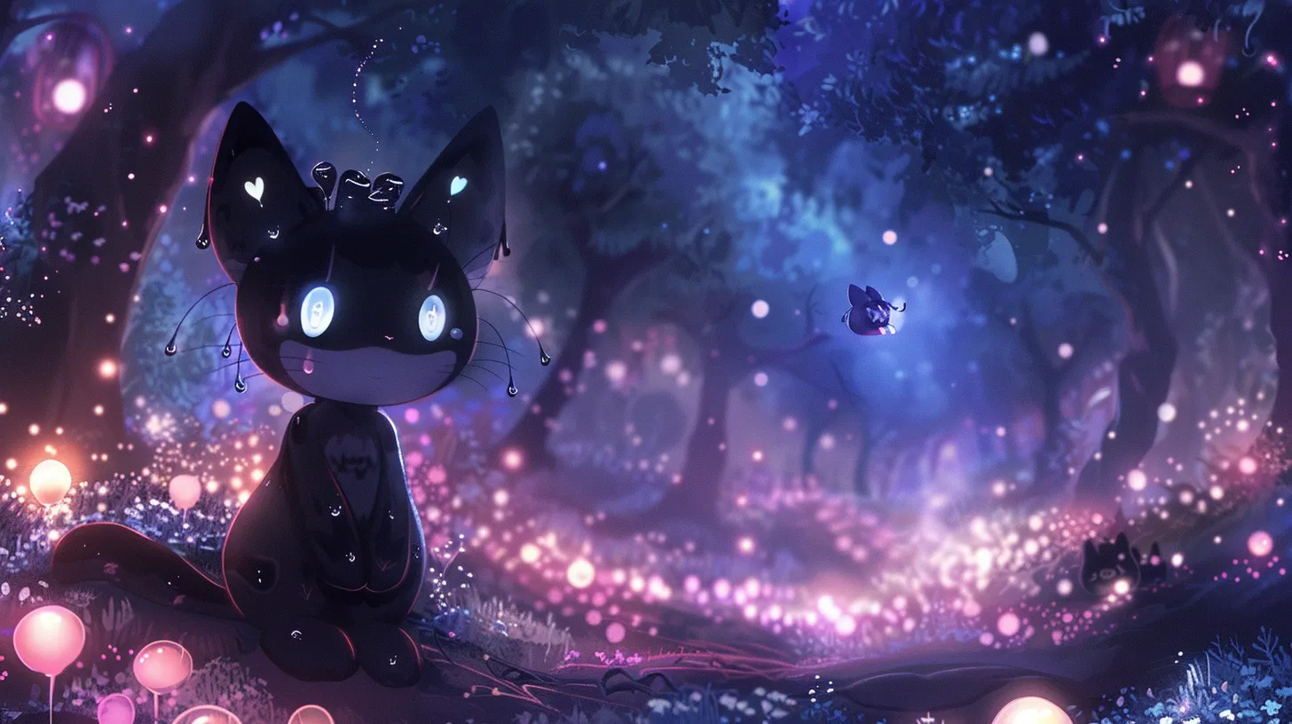 kuromi wallpapers cute, wallpaper style, 4K  16:9