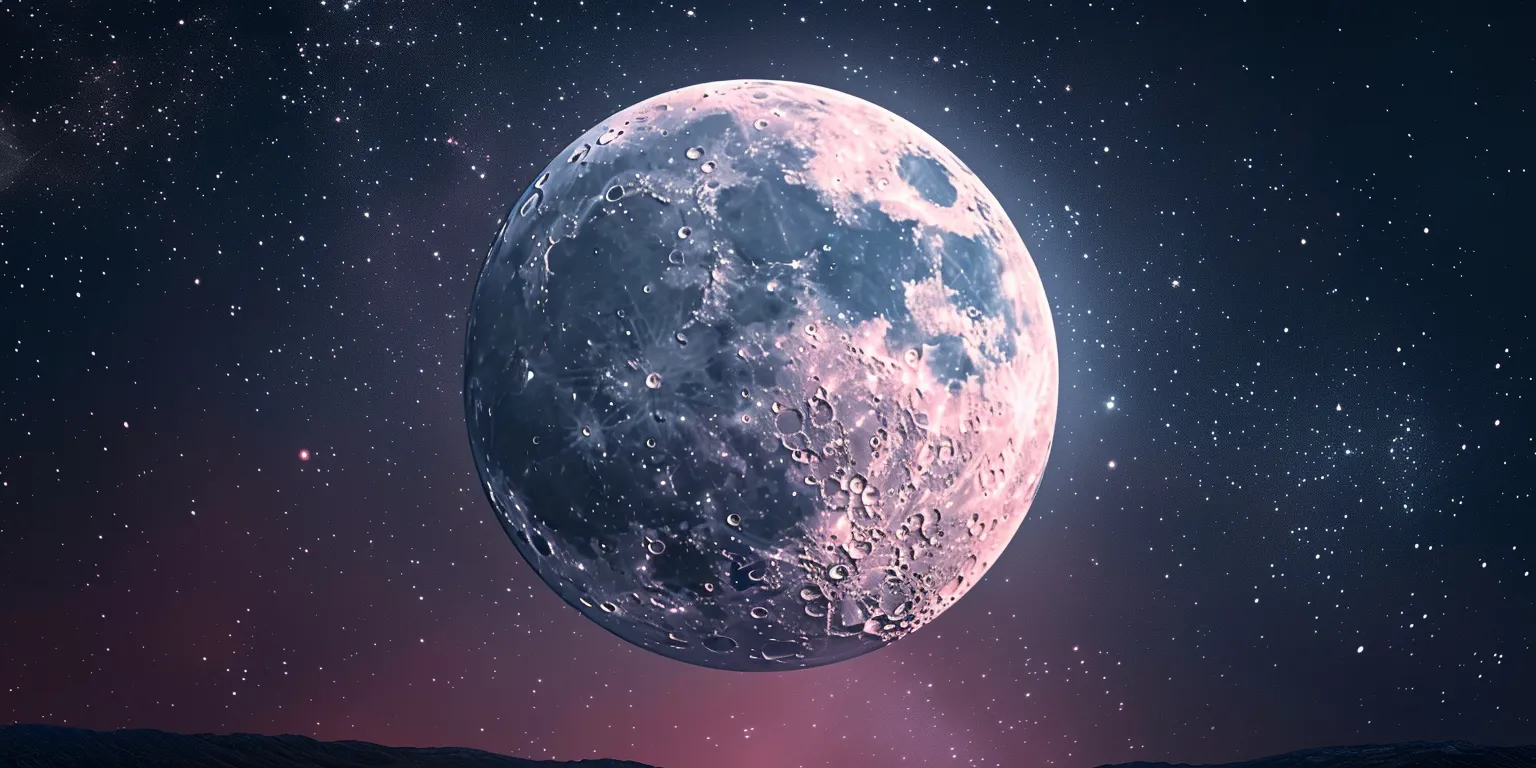 moon wallpaper moon, 3840x1080, planet, space, purple
