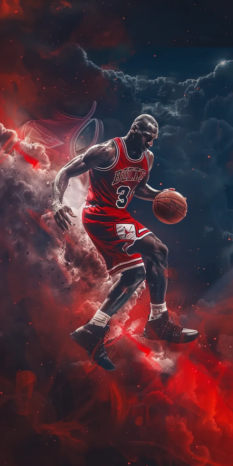 michael jordan wallpaper, wallpaper style, 4K  1:2