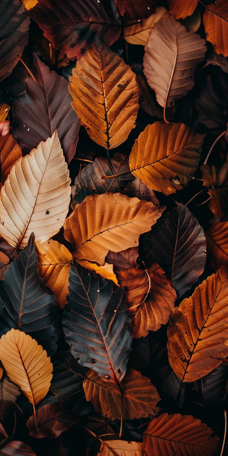 fall wallpapers aesthetic, wallpaper style, 4K  1:2