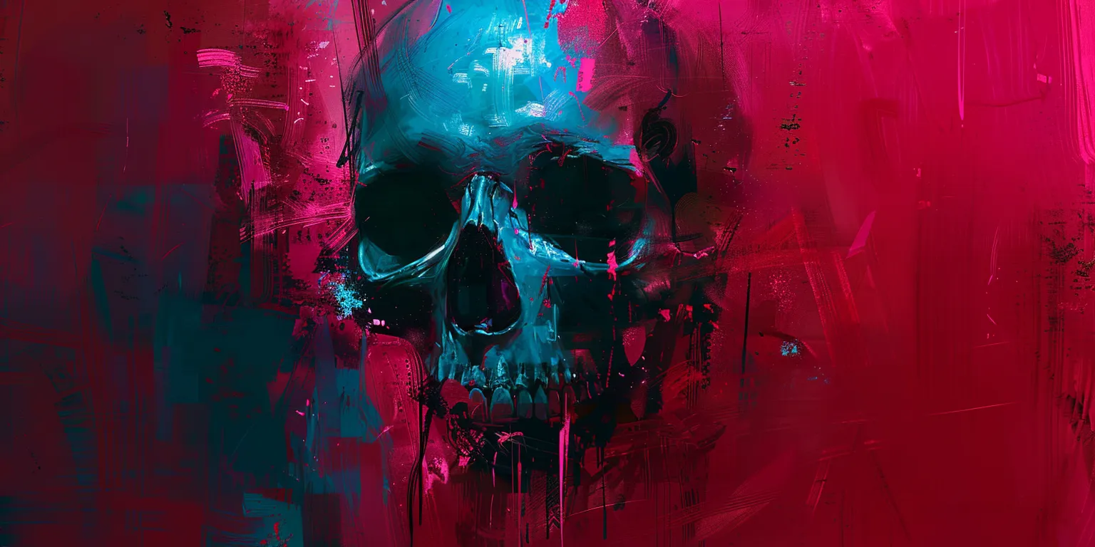 skull wallpaper wall, skull, dye, zedge, cyberpunk