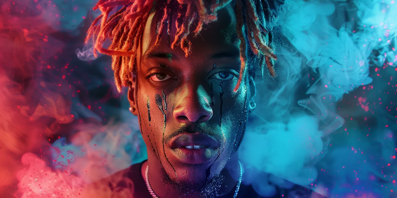 juice wrld wallpaper iphone, style, 4K  2:1