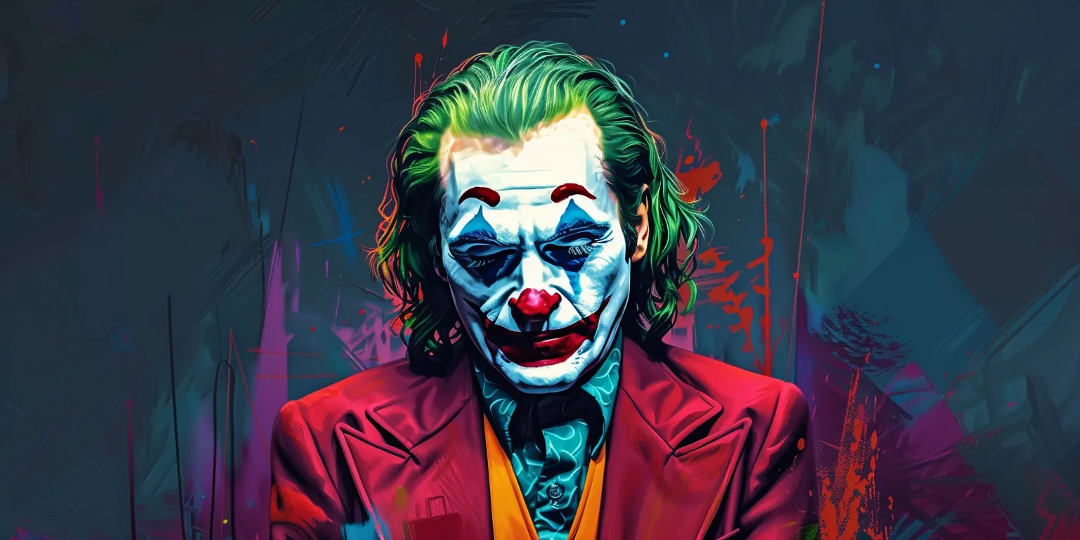 joker wallpapers 4k, wallpaper style, 4K  2:1