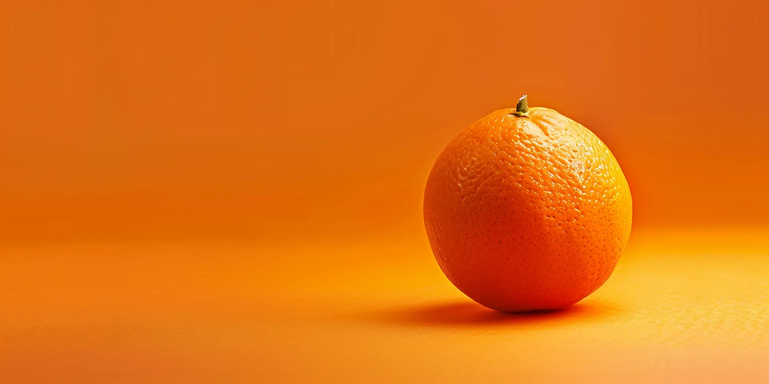 orange background, wallpaper style, 4K  2:1