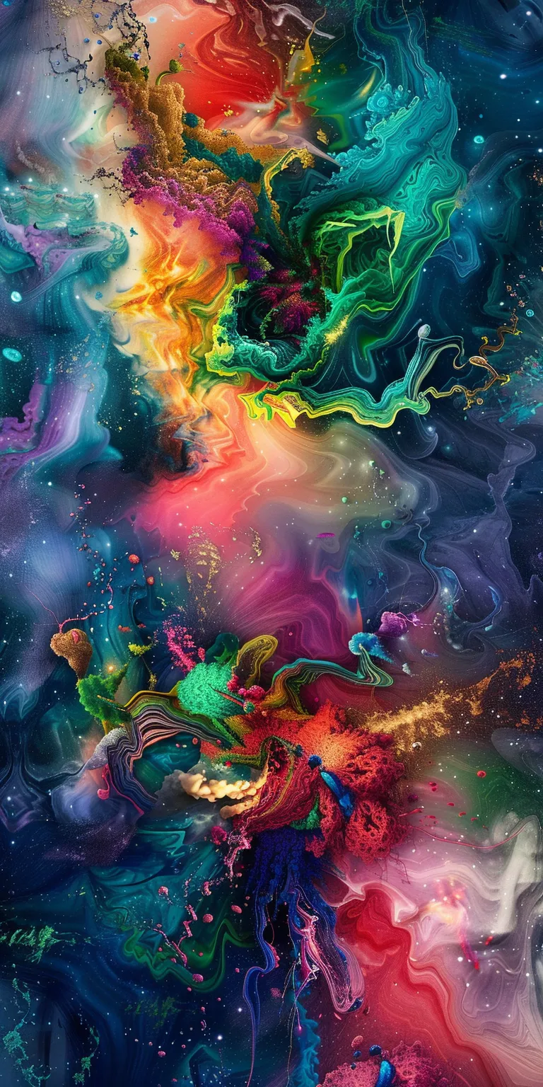 trippy wallpaper galaxy, psychedelic, universe, dye, holi