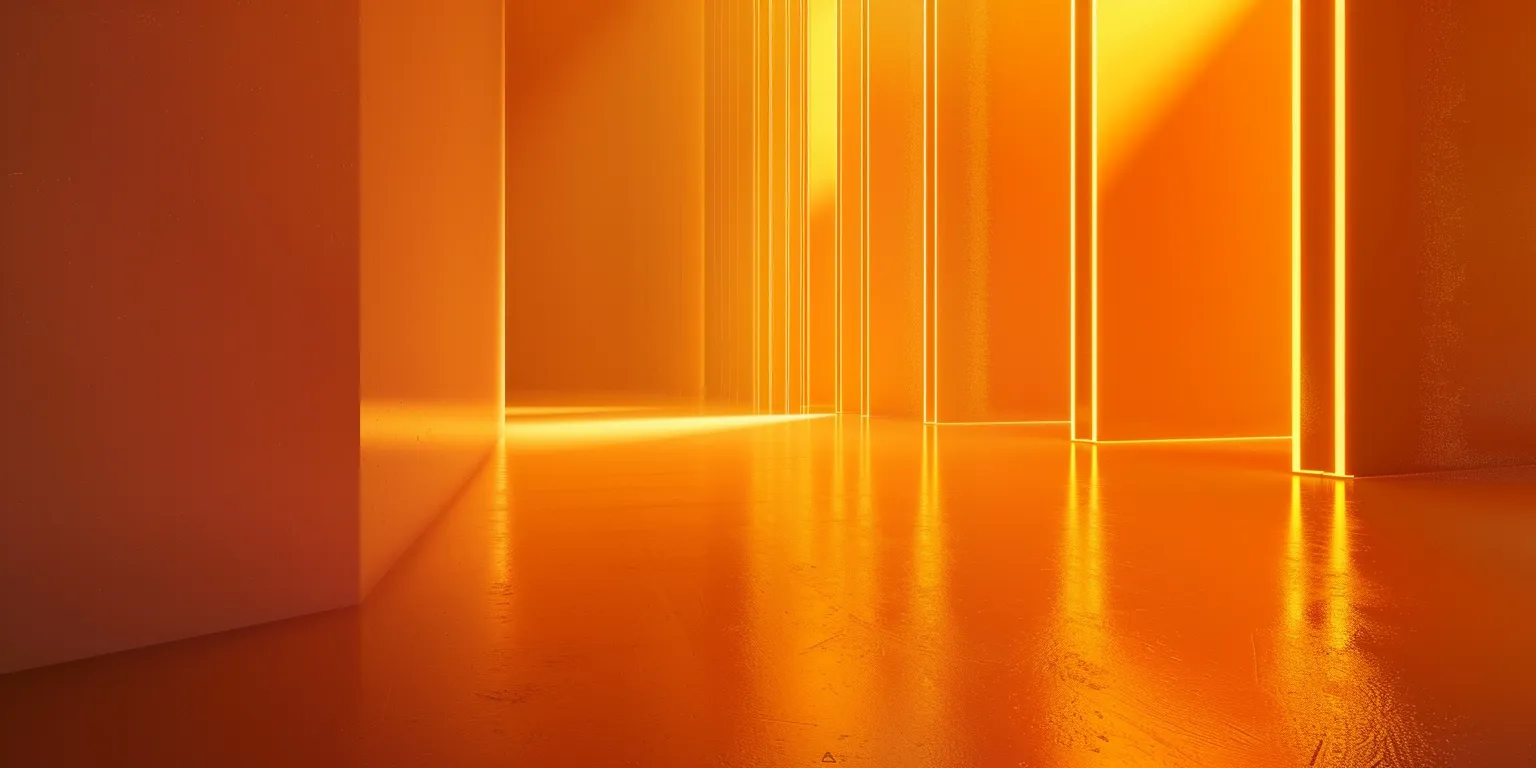 orange background light, wallpaper style, 4K  2:1