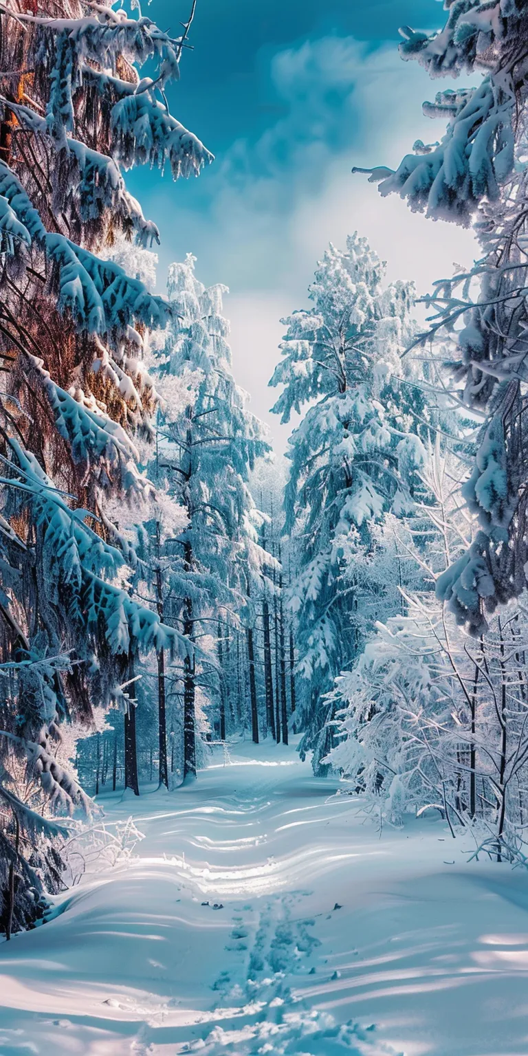 winter background wallpaper, wallpaper style, 4K  1:2