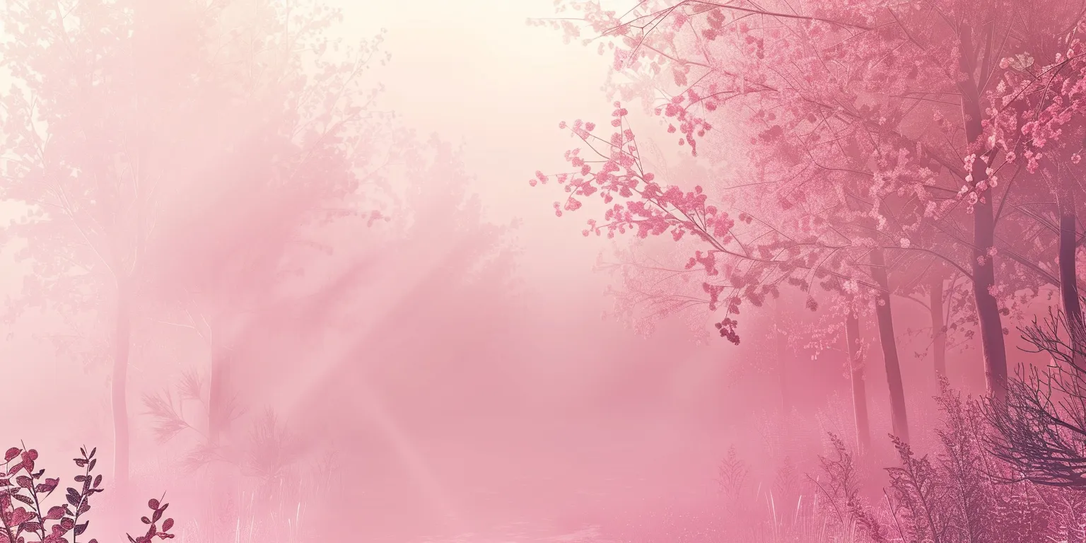light pink wallpaper sakura, pink, wall, background, 3840x1080