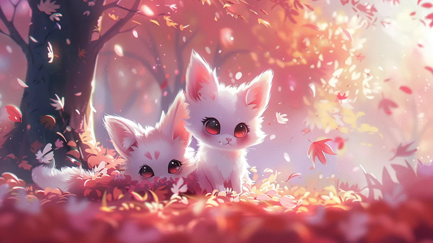 cute backgrounds, wallpaper style, 4K  16:9