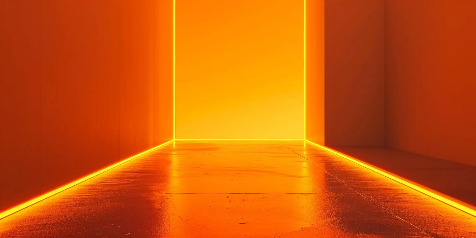 orange background light, wallpaper style, 4K  2:1