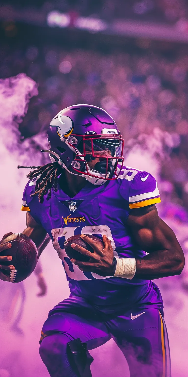 nfl wallpapers viking, wall, von, 3840x1080