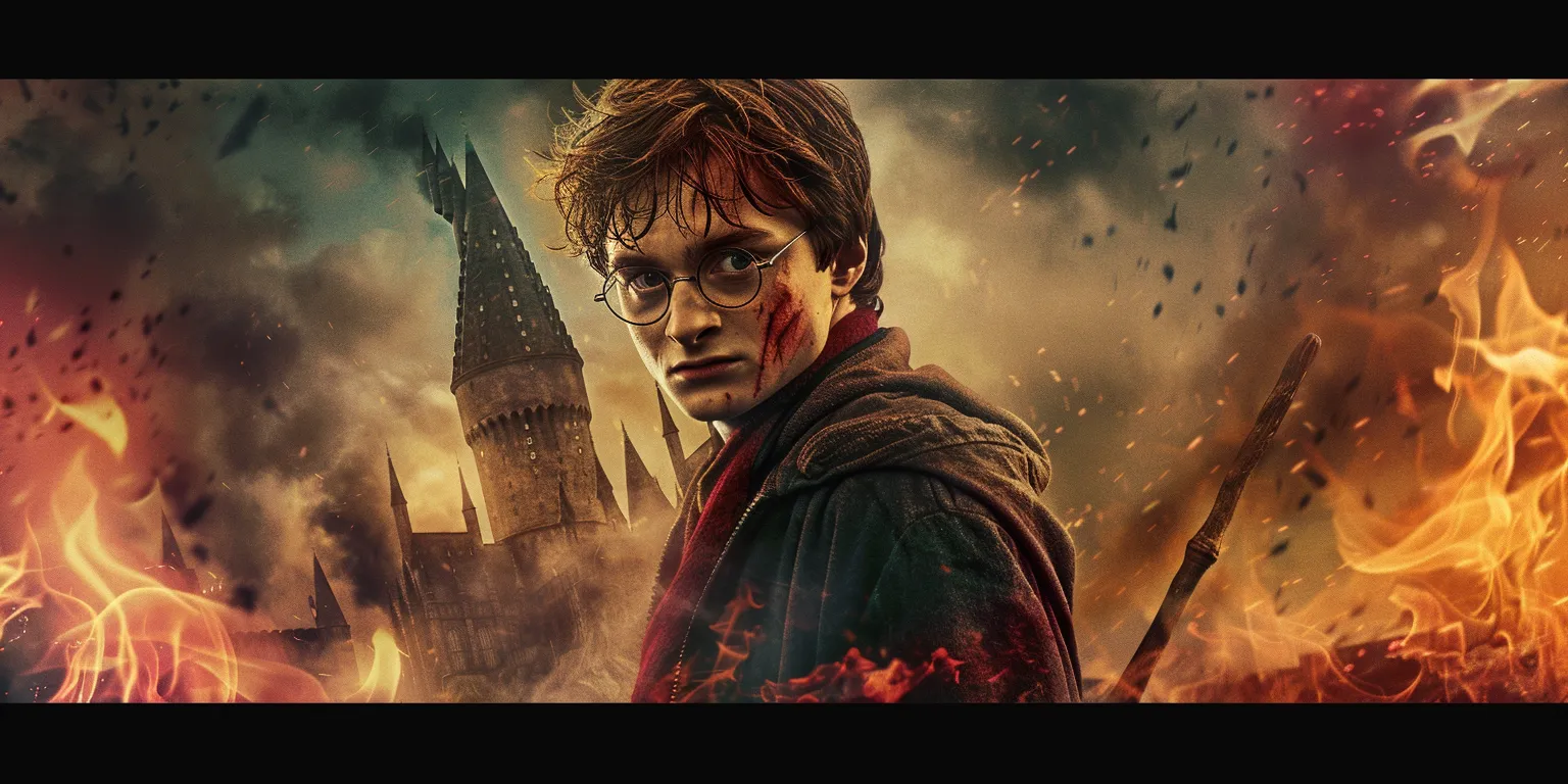 harry potter wallpaper 4k, style, 4K  2:1