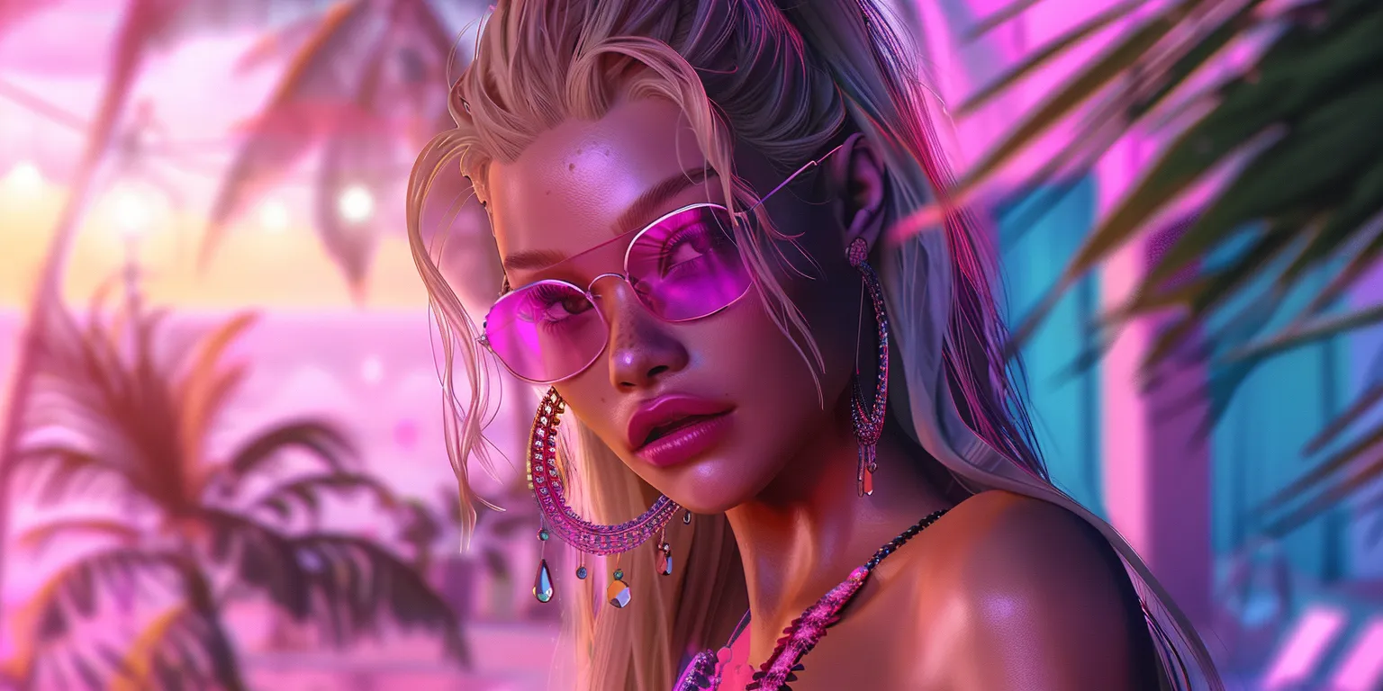 barbie wallpaper aesthetic, style, 4K  2:1