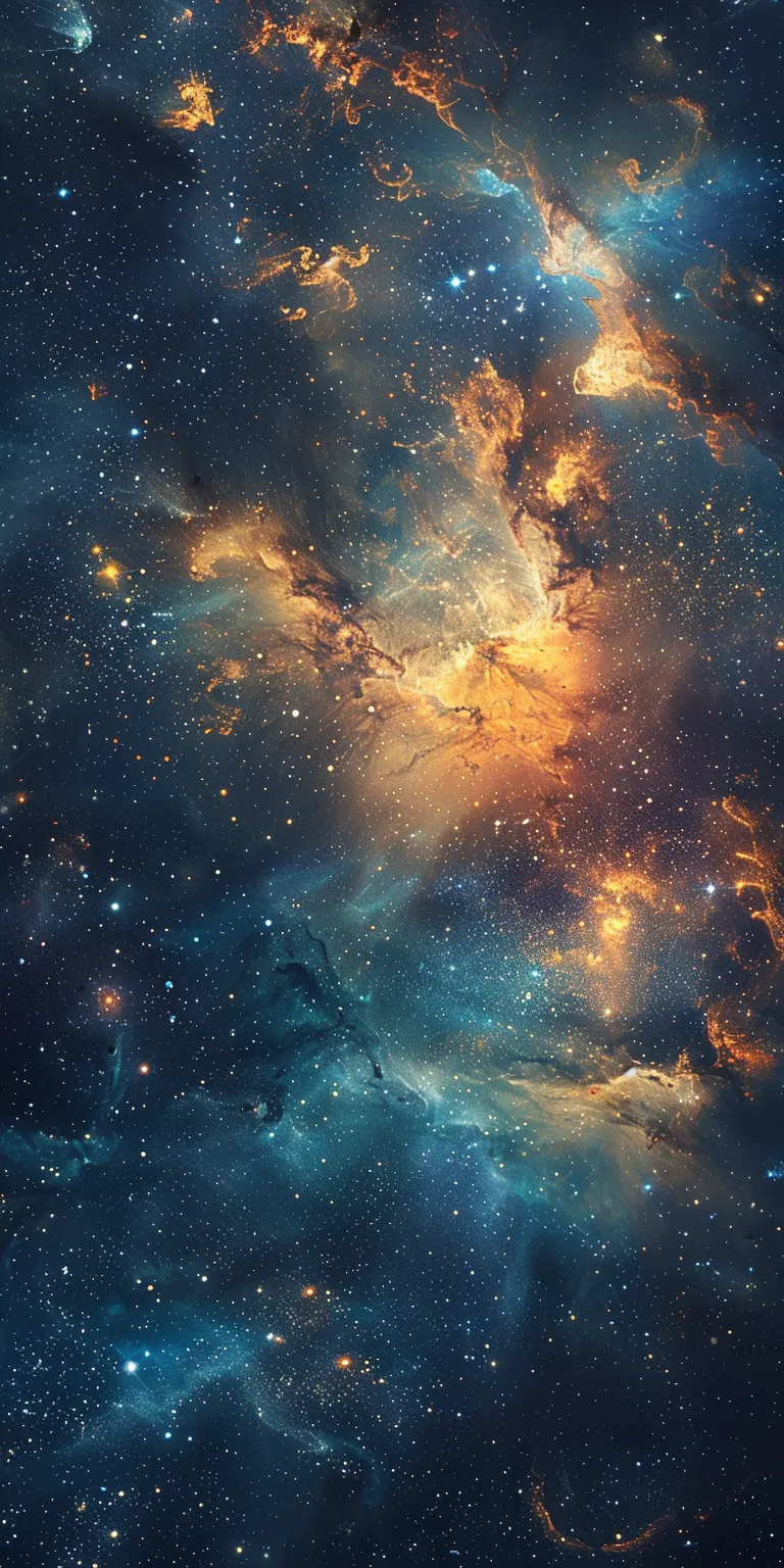 galaxy background 4k, wallpaper style, 4K  1:2