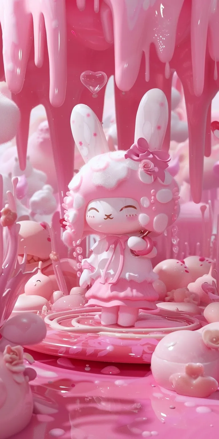 my melody wallpaper, style, 4K  1:2