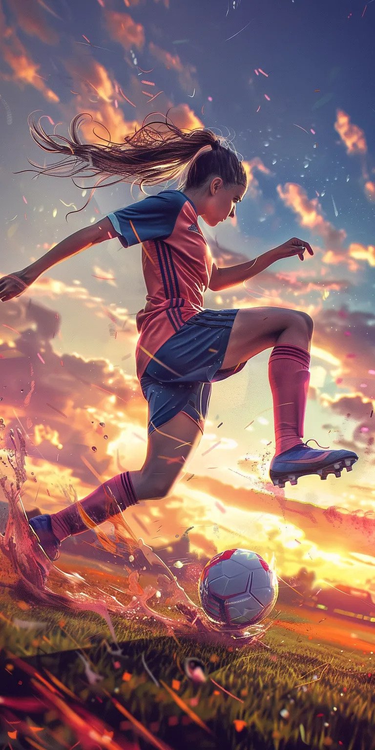 soccer wallpapers for girls, wallpaper style, 4K  1:2