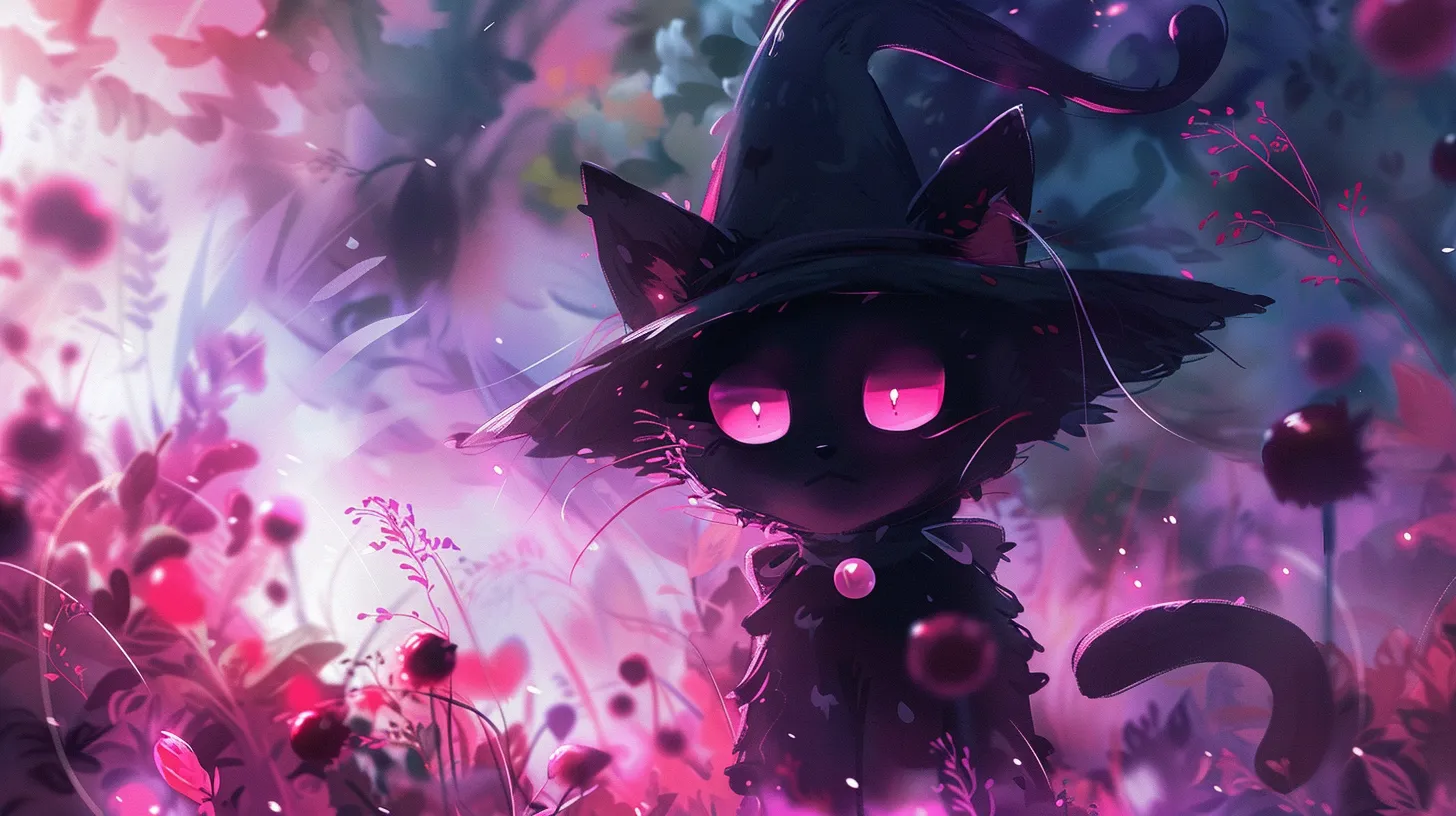 kuromi wallpaper, wallpaper style, 4K  16:9