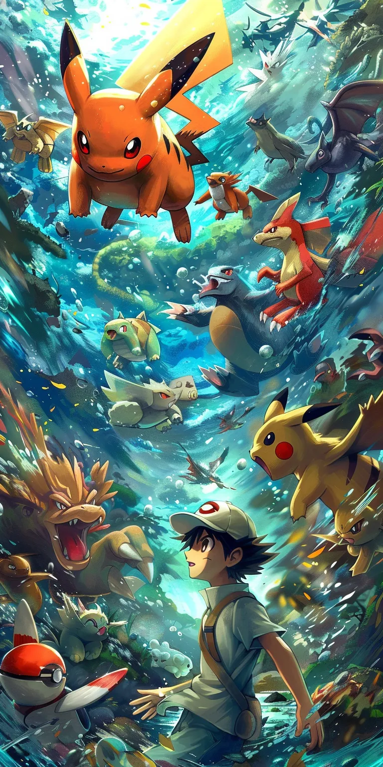 pokemon wallpapers, wallpaper style, 4K  1:2