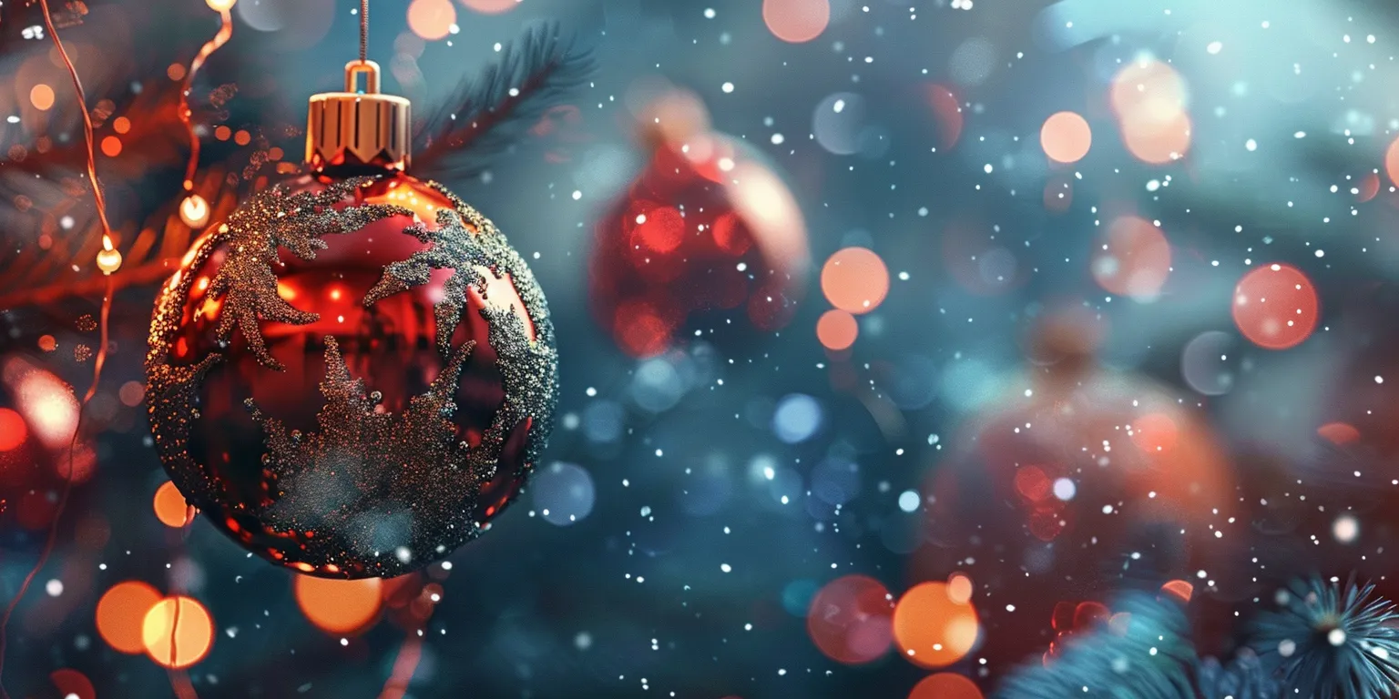 christmas background music, wallpaper style, 4K  2:1