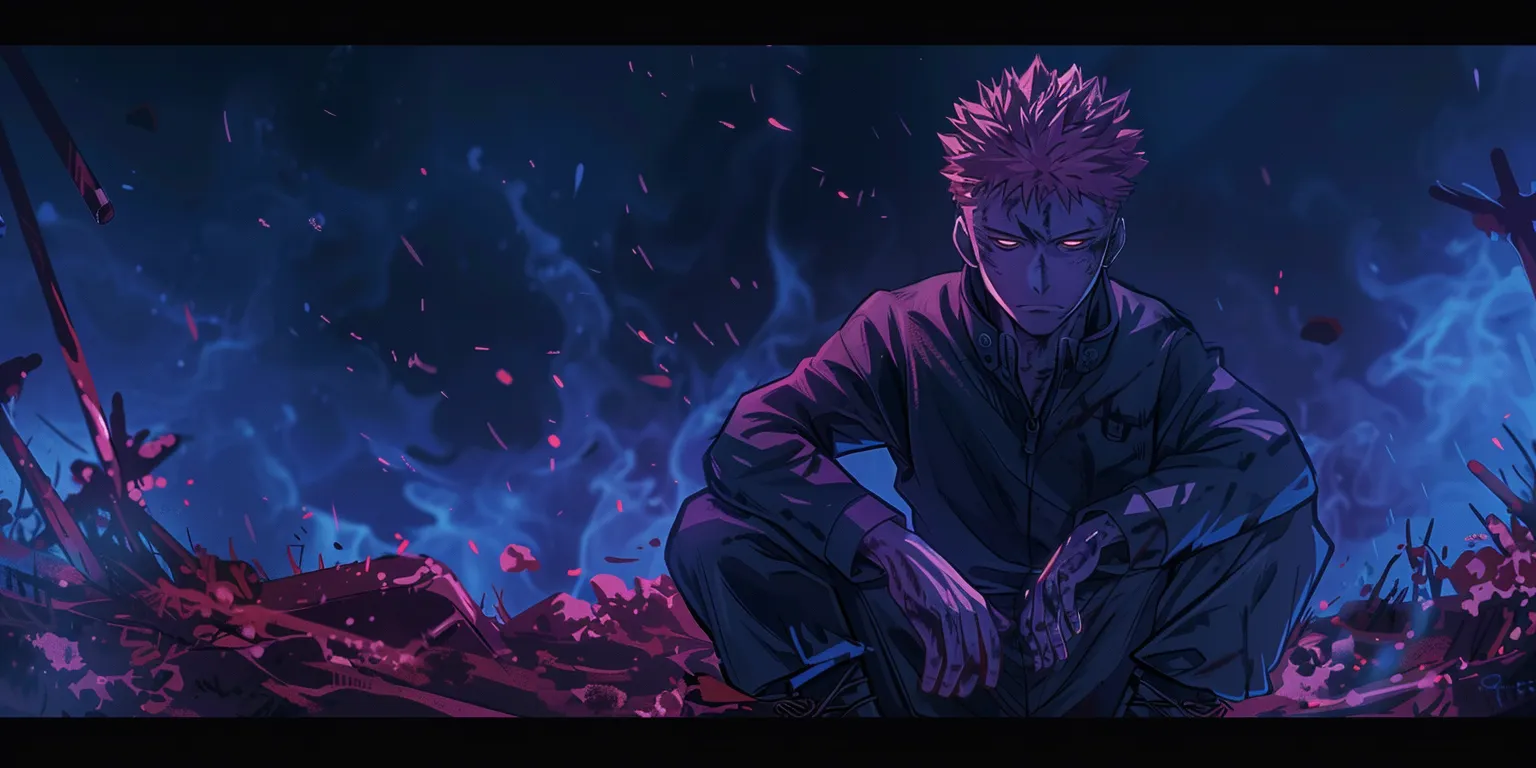 jujutsu kaisen wallpaper iphone, style, 4K  2:1