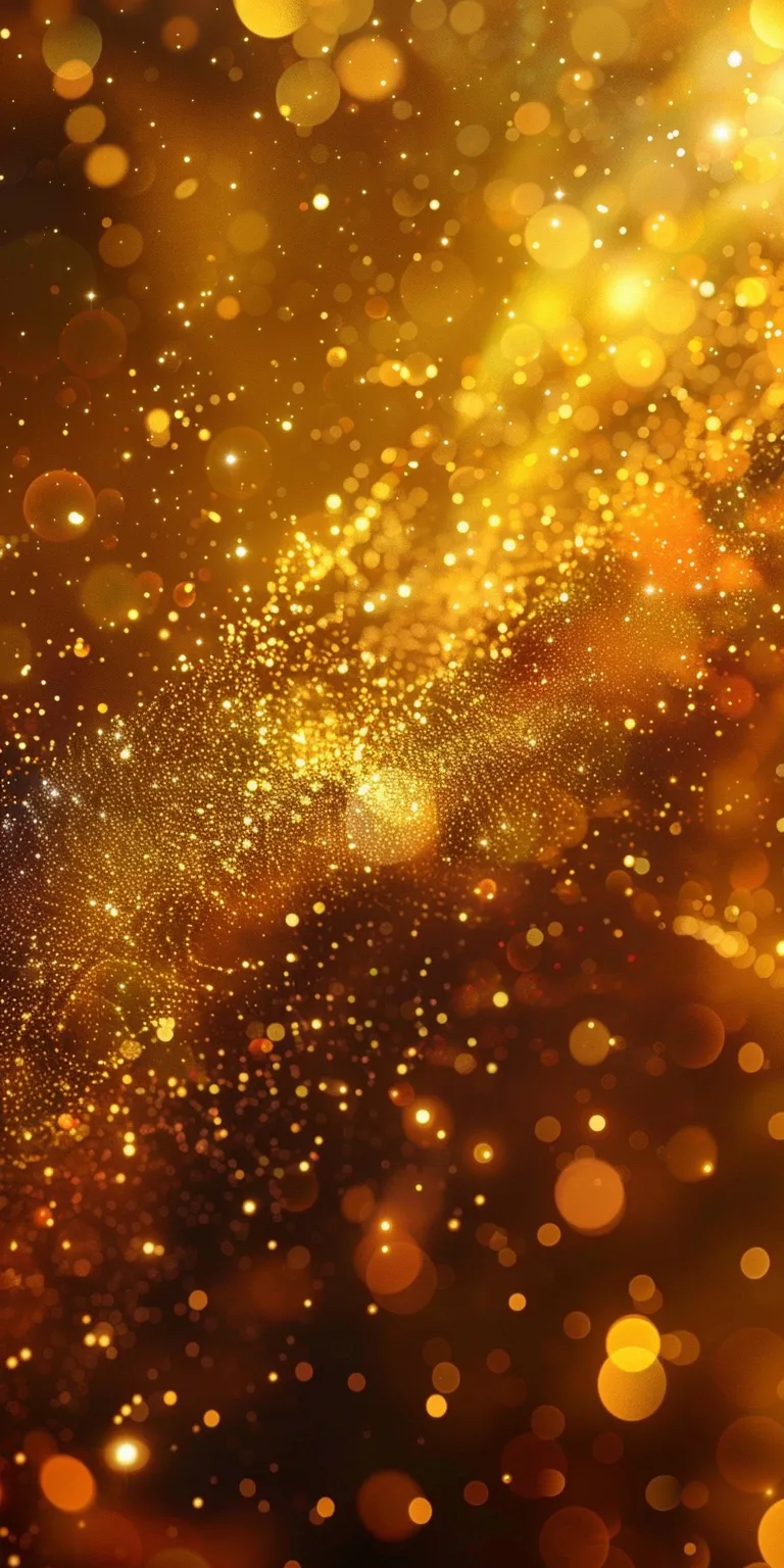 gold background aesthetic, wallpaper style, 4K  1:2