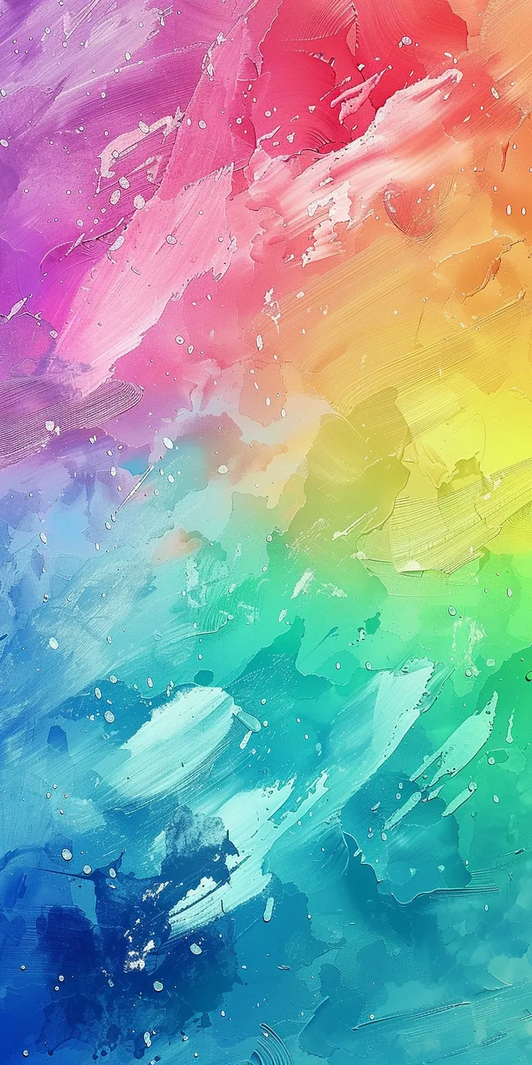 rainbow background pastel, wallpaper style, 4K  1:2