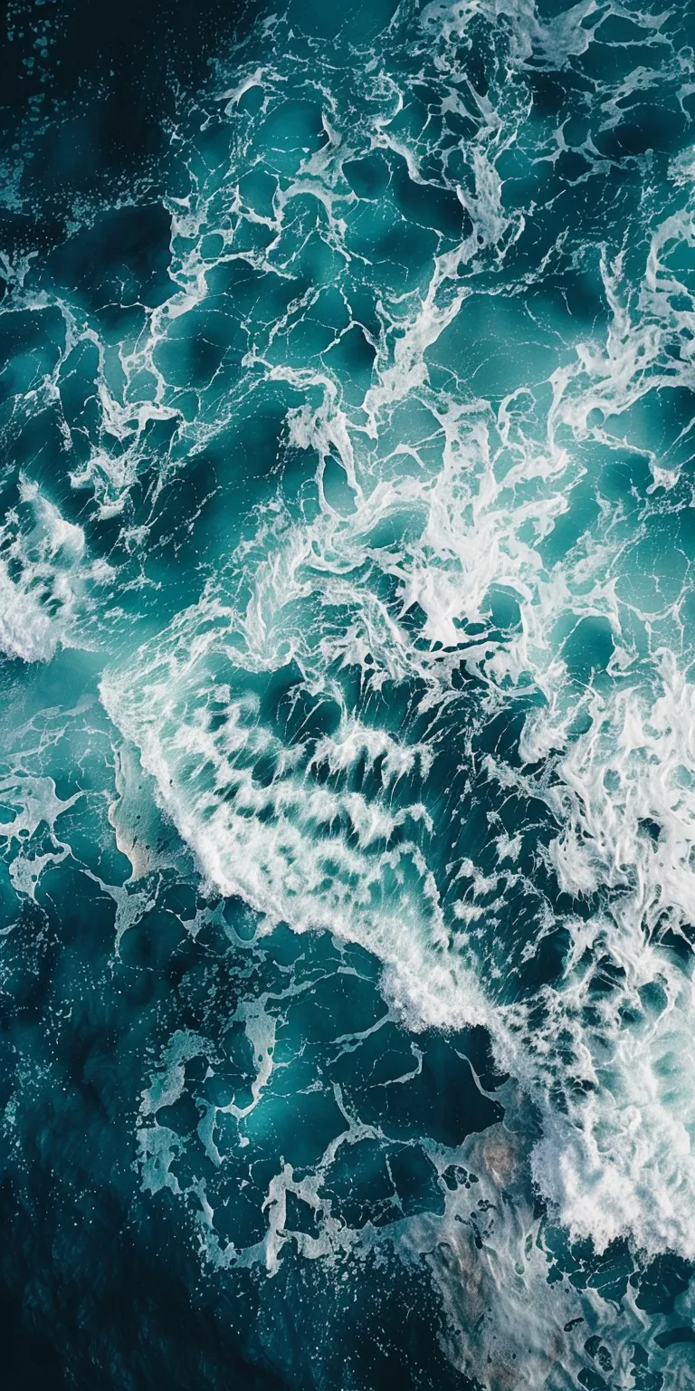 ocean wallpapers for iphone, wallpaper style, 4K  1:2