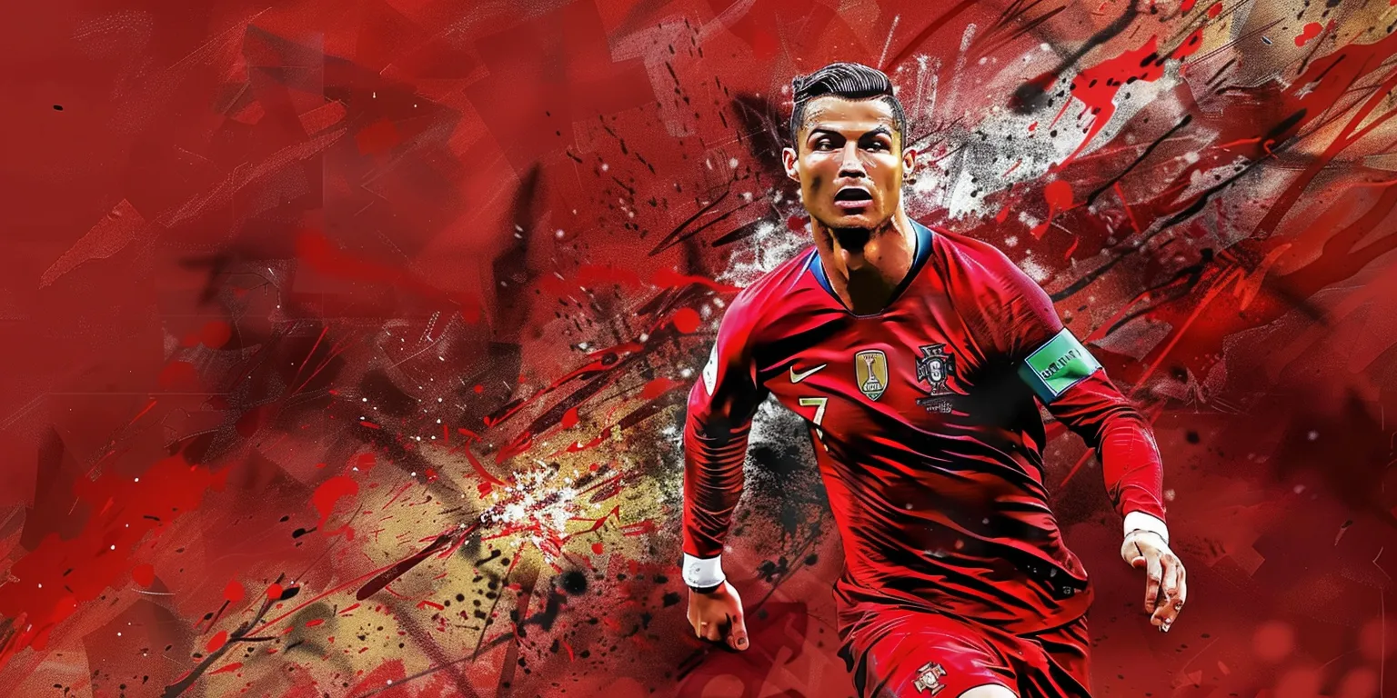 ronaldo wallpaper, style, 4K  2:1