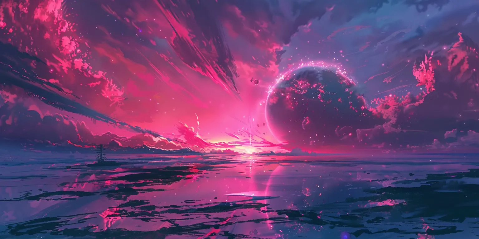 good wallpaper 2560x1440, 3840x1080, planet, synthwave, 3440x1440