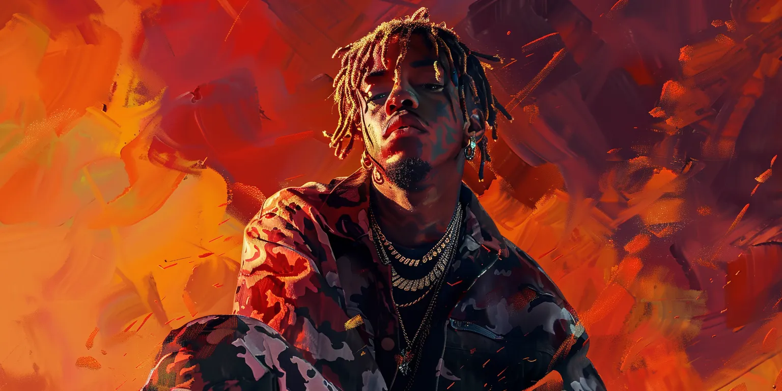 juice wrld wallpapers, wallpaper style, 4K  2:1