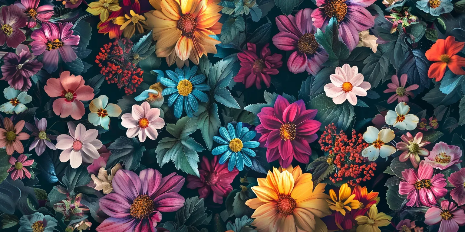 floral background floral, flowers, amoled, wall, colorful