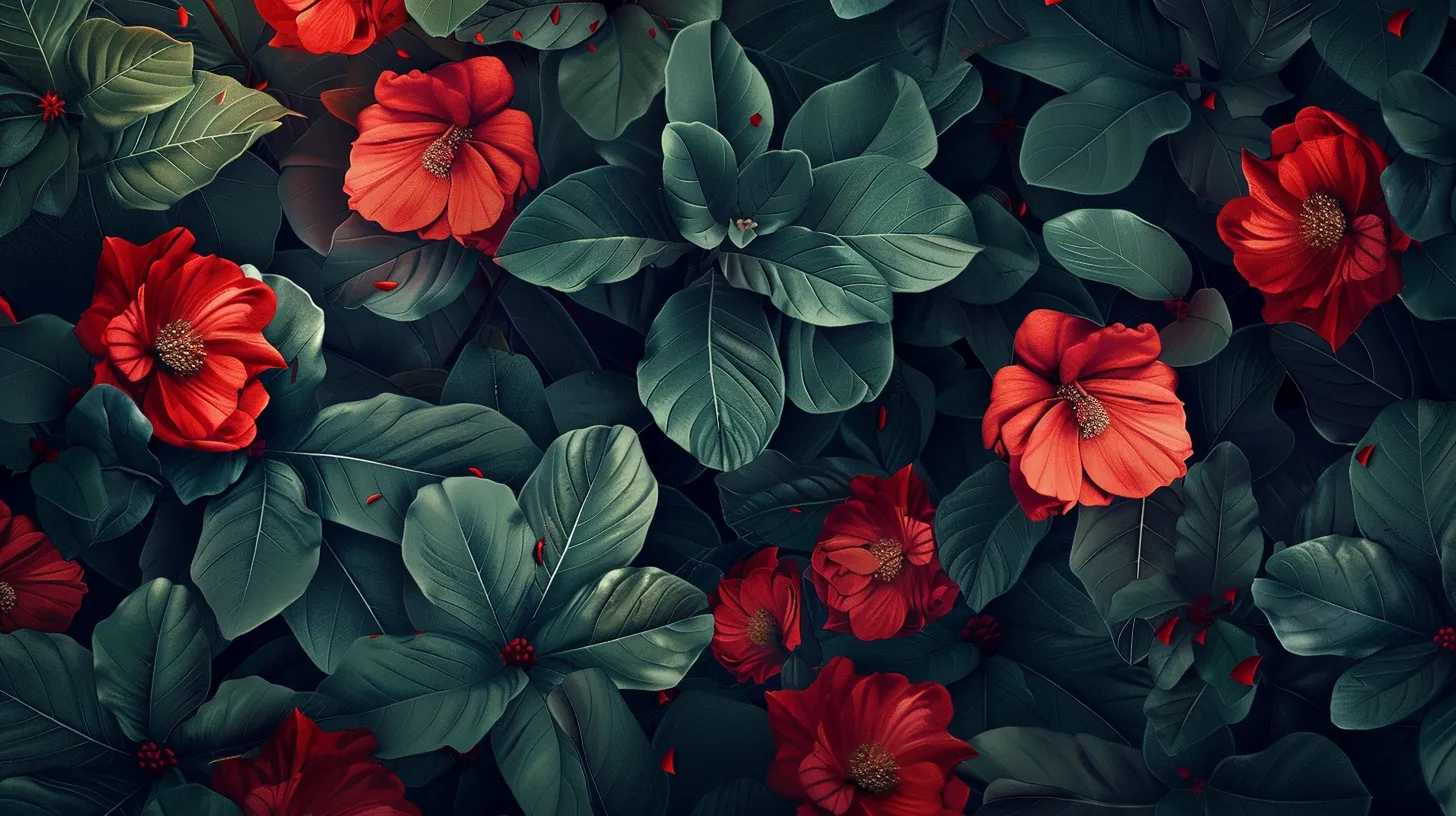 flower wallpaper, wallpaper style, 4K  16:9