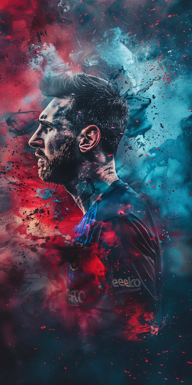 messi wallpapers 4k, wallpaper style, 4K  1:2